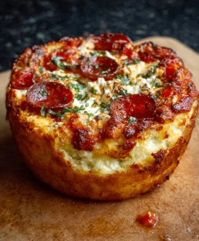Cottage Cheese Pizza Bowl
