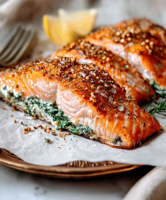 Stuffed Salmon