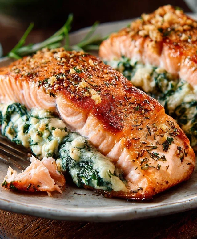 Stuffed Salmon