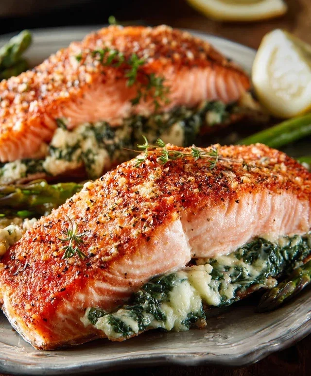 Stuffed Salmon