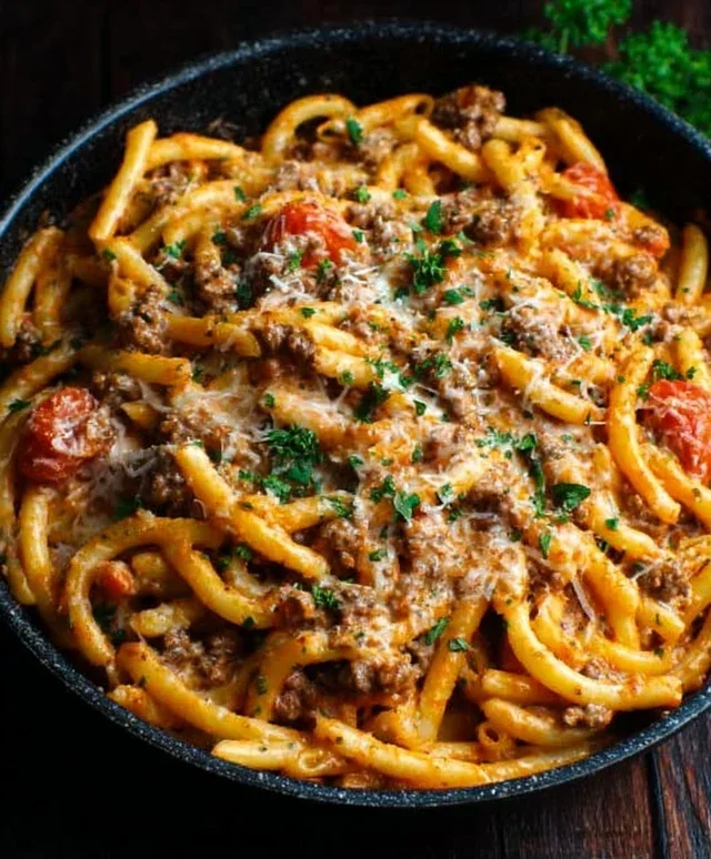 Creamy Beef Pasta