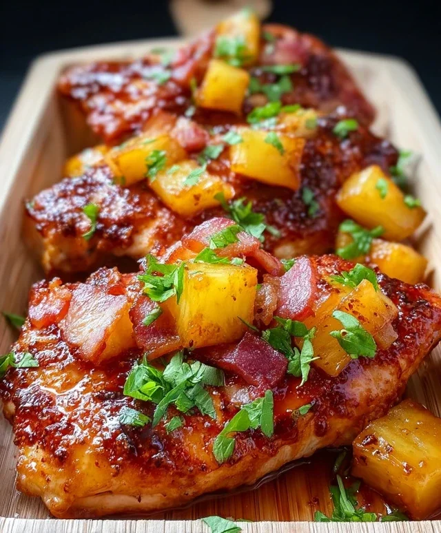 Beef Beef Bacon Pineapple BBQ Chicken