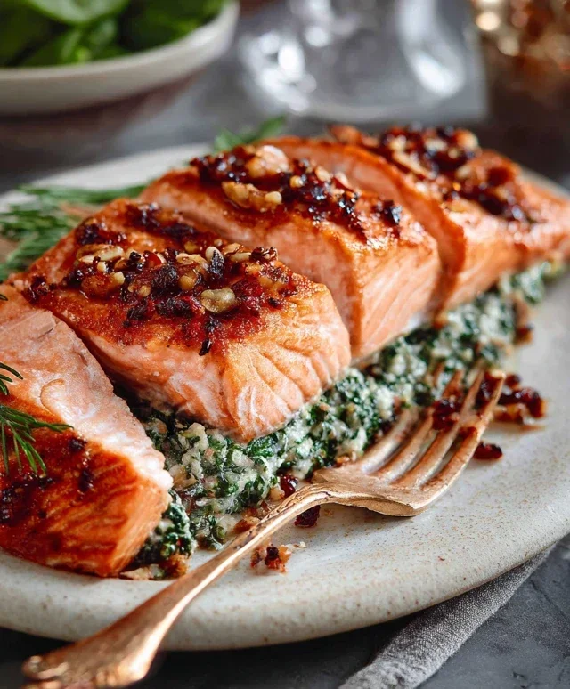 Stuffed Salmon