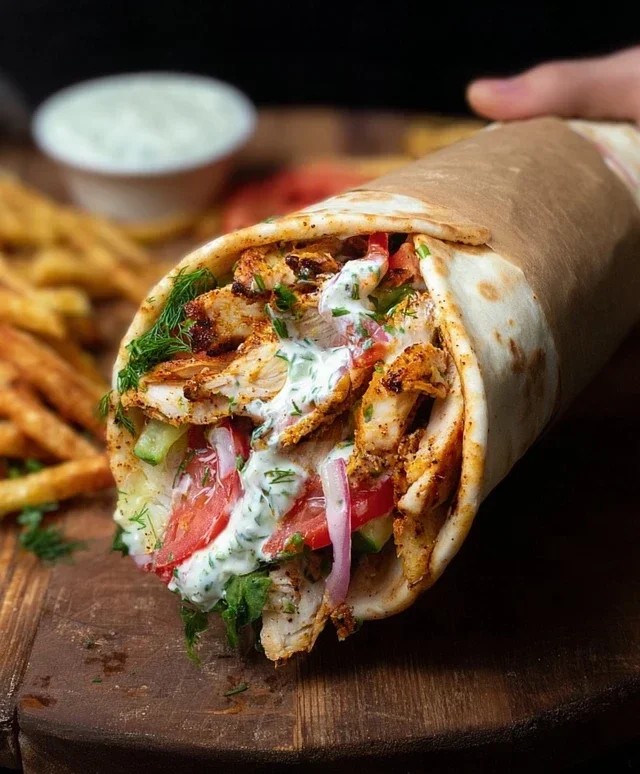 Chicken Shawarma Wrap