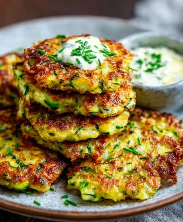 Crispy and Easy Zucchini Fritters Recipe