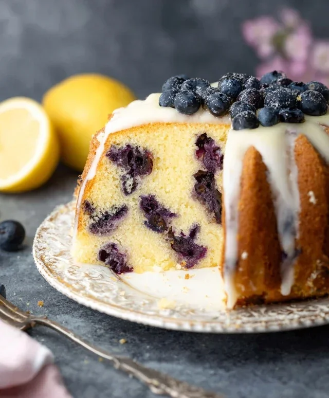Lemon Blueberry Cake