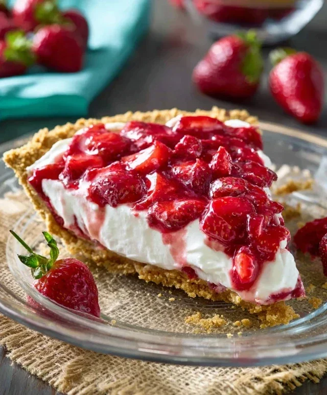 Strawberry Cream Cheese Pie