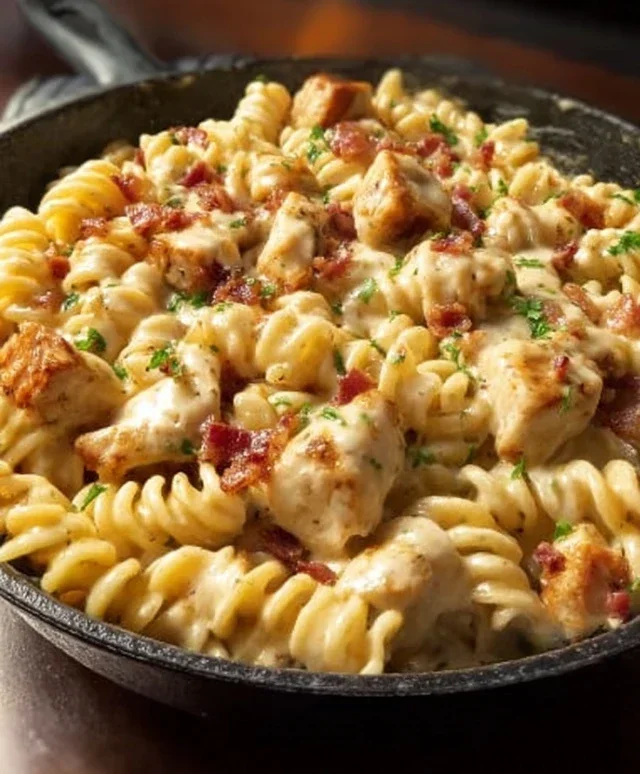 Chicken Beef Beef Bacon Ranch Pasta