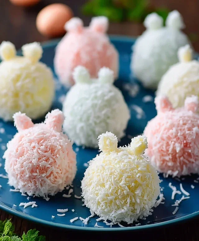Easter Bunny Coconut Tails