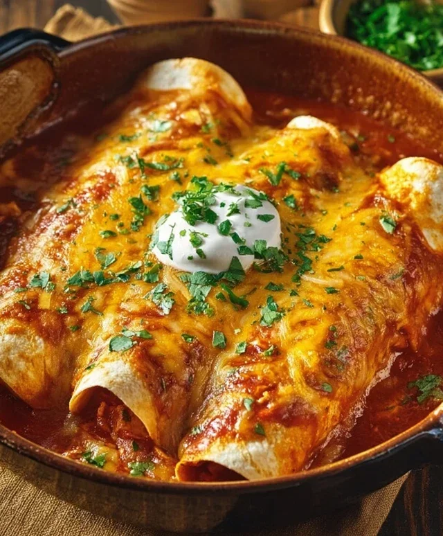Delicious Chicken Enchiladas