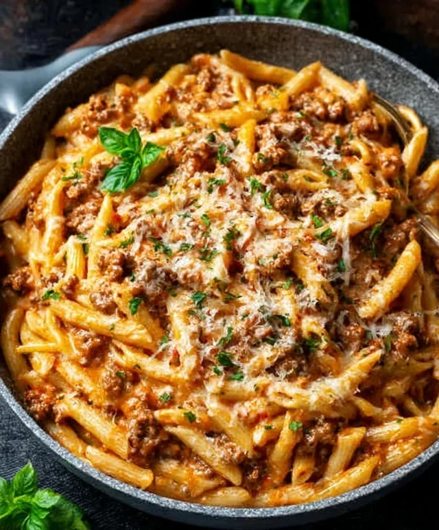 Creamy Beef Pasta