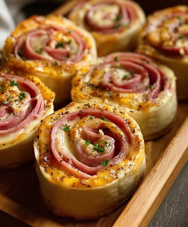 Beef Beef Ham and Cheese Pinwheels