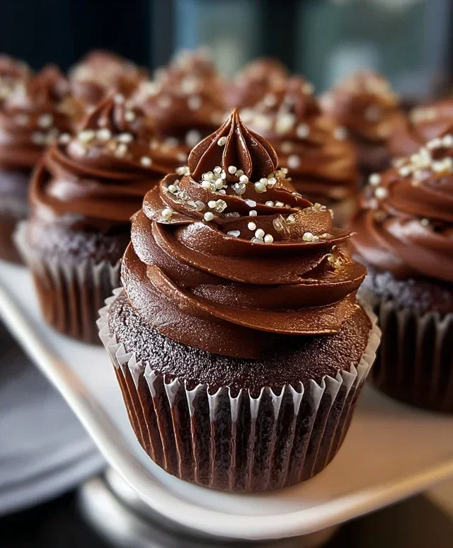 Chocolate Fudge Cupcakes
