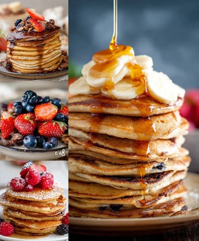 PART 1 – Healthy Breakfast – 6 easy-to-make healthy and delicious PANCAKE RECIPES