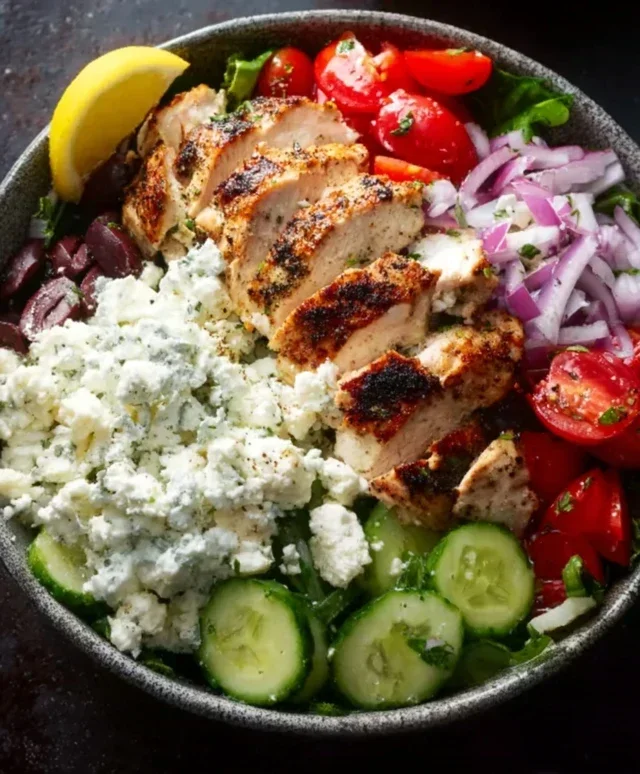 Greek Chicken Bowls