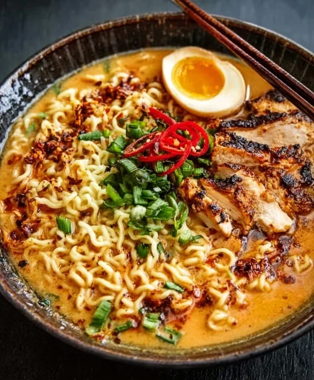 Creamy Garlic Chicken Ramen: An Incredible Ultimate Recipe