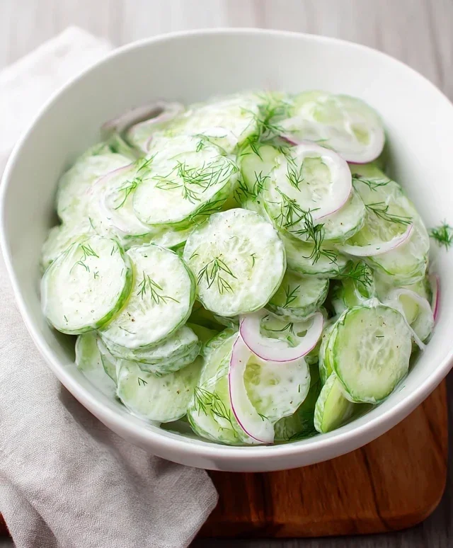 Polish Cucumber Salad
