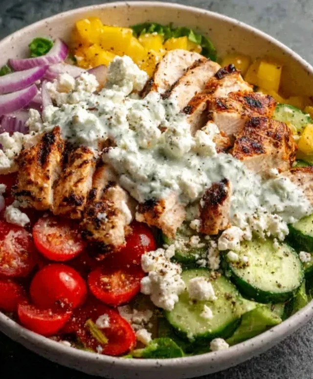 Greek Chicken Bowls