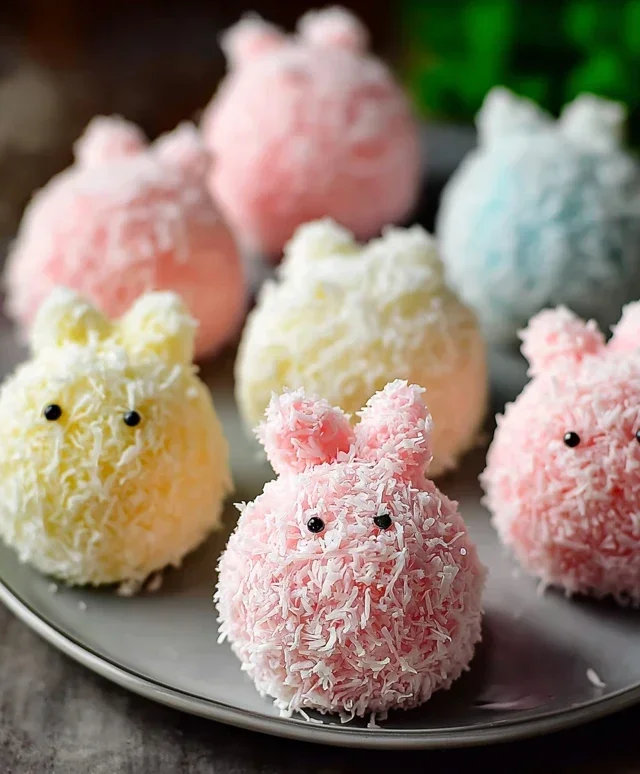 Easter Bunny Coconut Tails