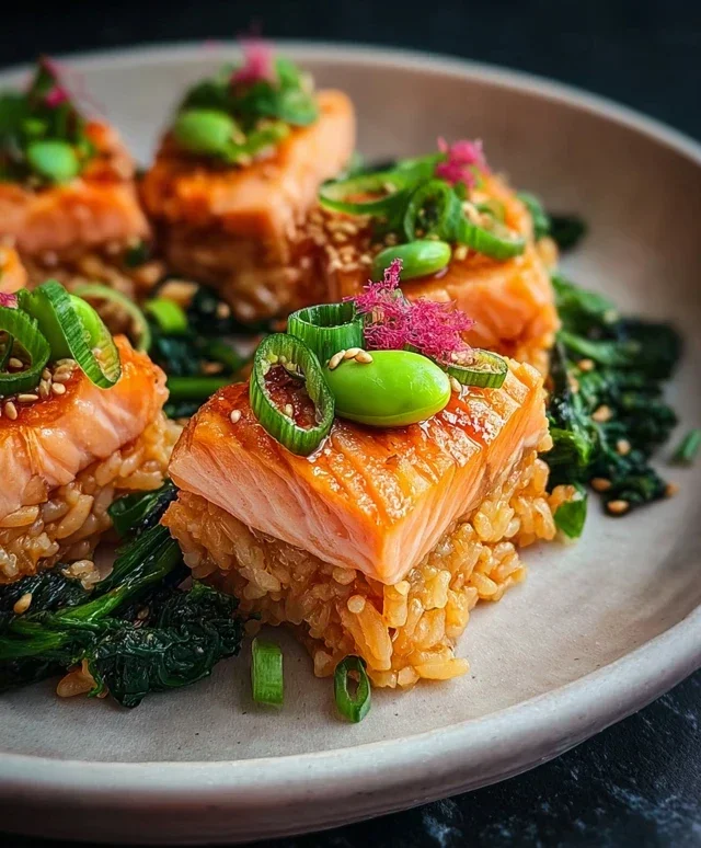 Salmon Crispy Rice