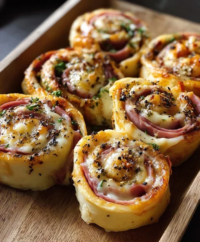 Beef Beef Ham and Cheese Pinwheels