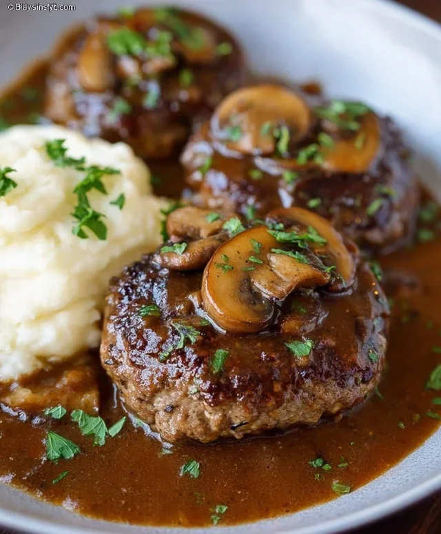 Easy Homemade Salisbury Steak