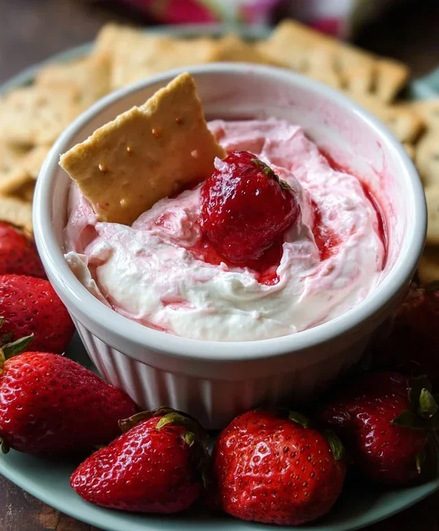 Strawberry Cheesecake Dip