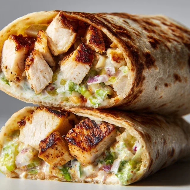 Chipotle Ranch Grilled Chicken Burrito
