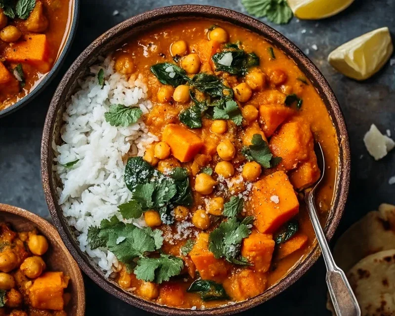 Sweet Potato and Chickpea Curry