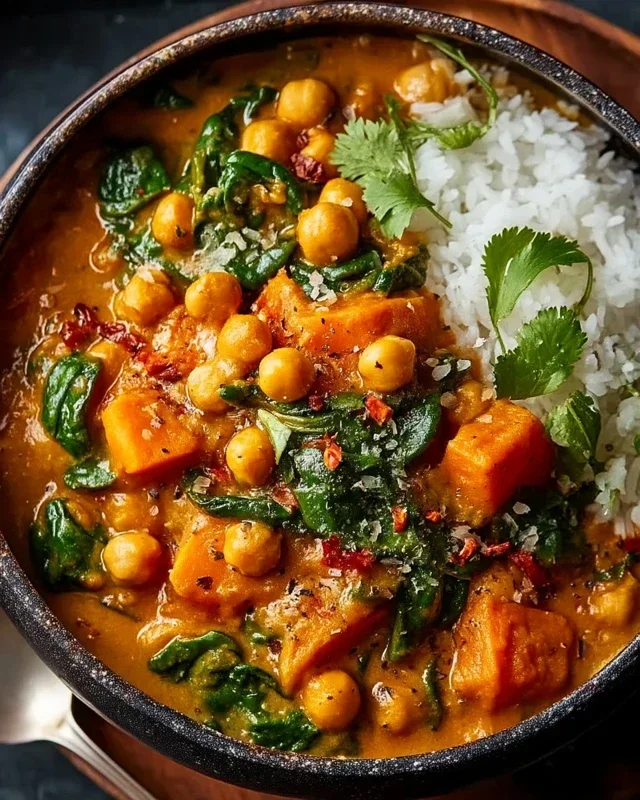 Sweet Potato and Chickpea Curry