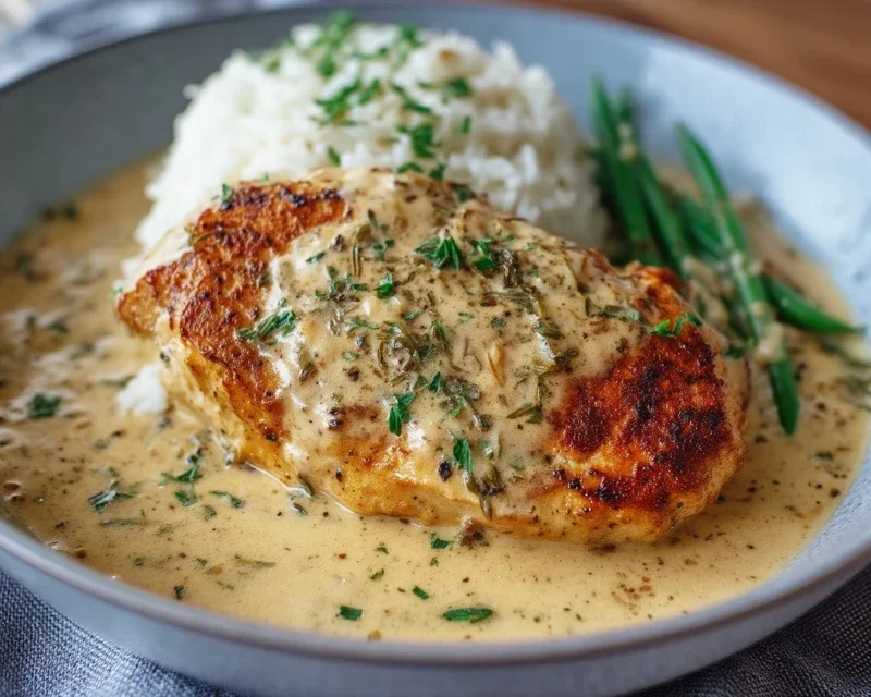 Creamy Garlic Chicken