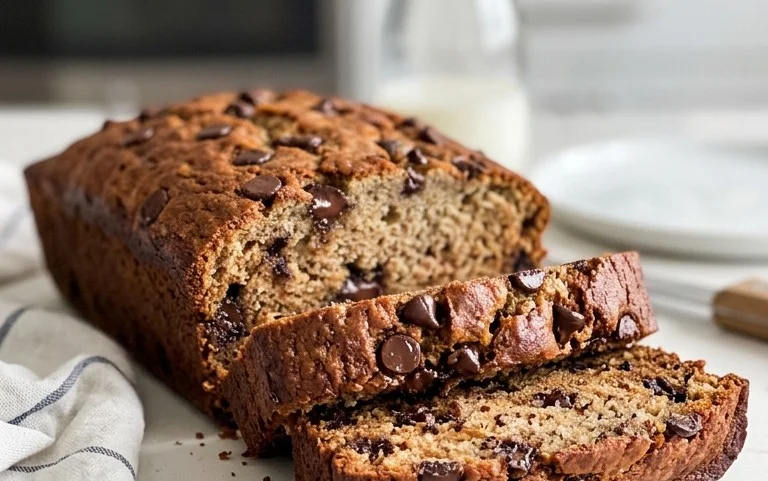 Easy Chocolate Chip Banana Bread