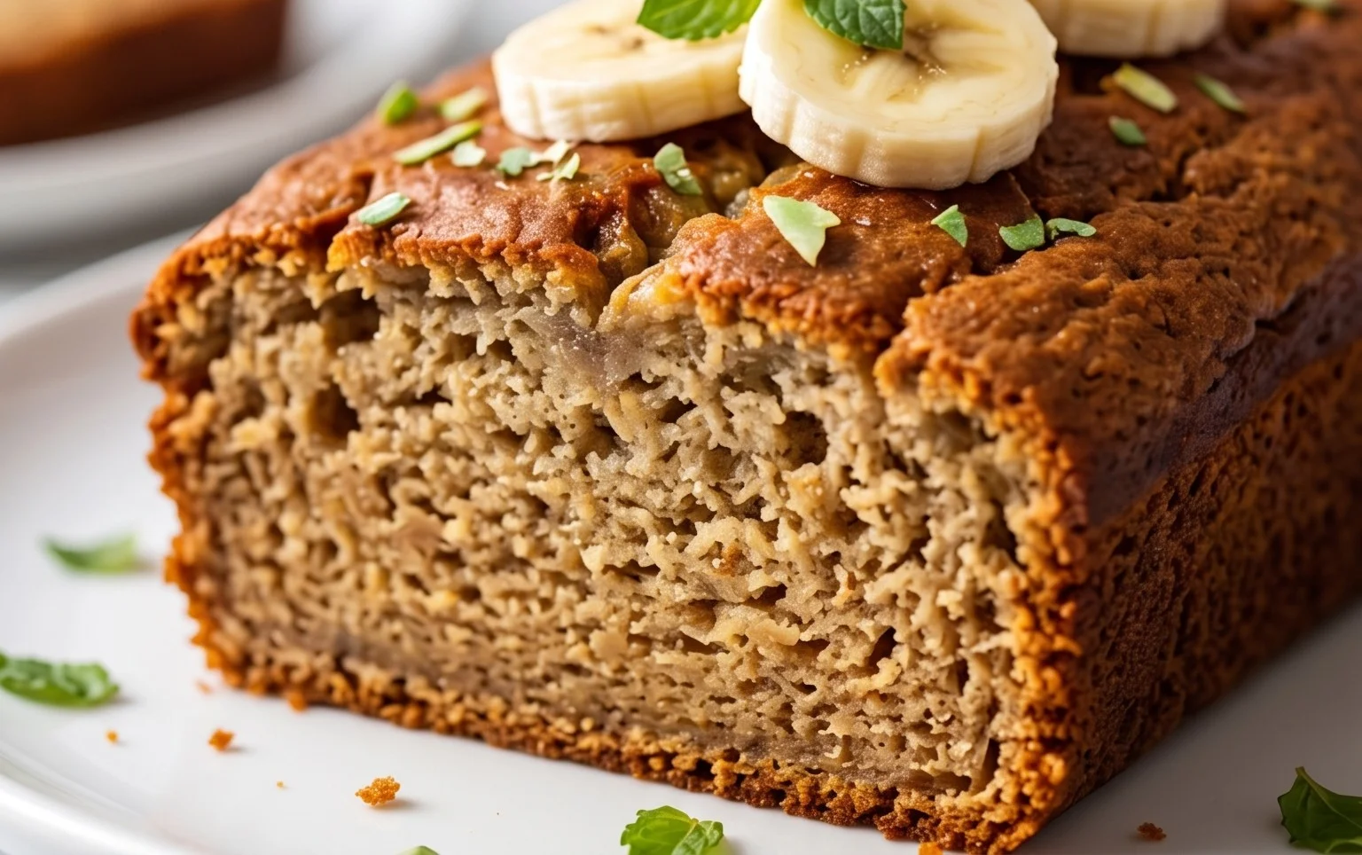 Healthy 5-Ingredient Flourless Banana Bread