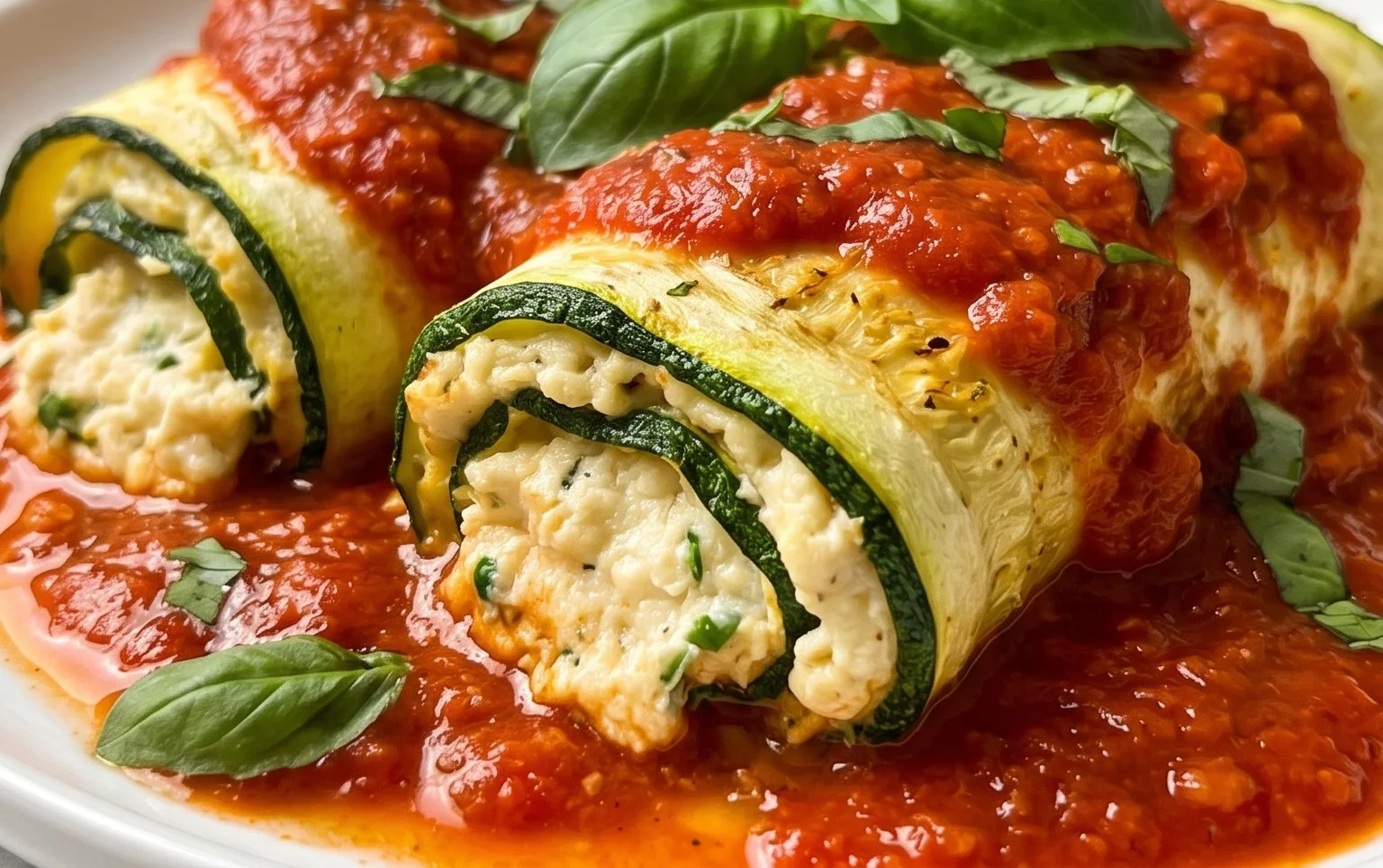 Vegan Zucchini Rollatini