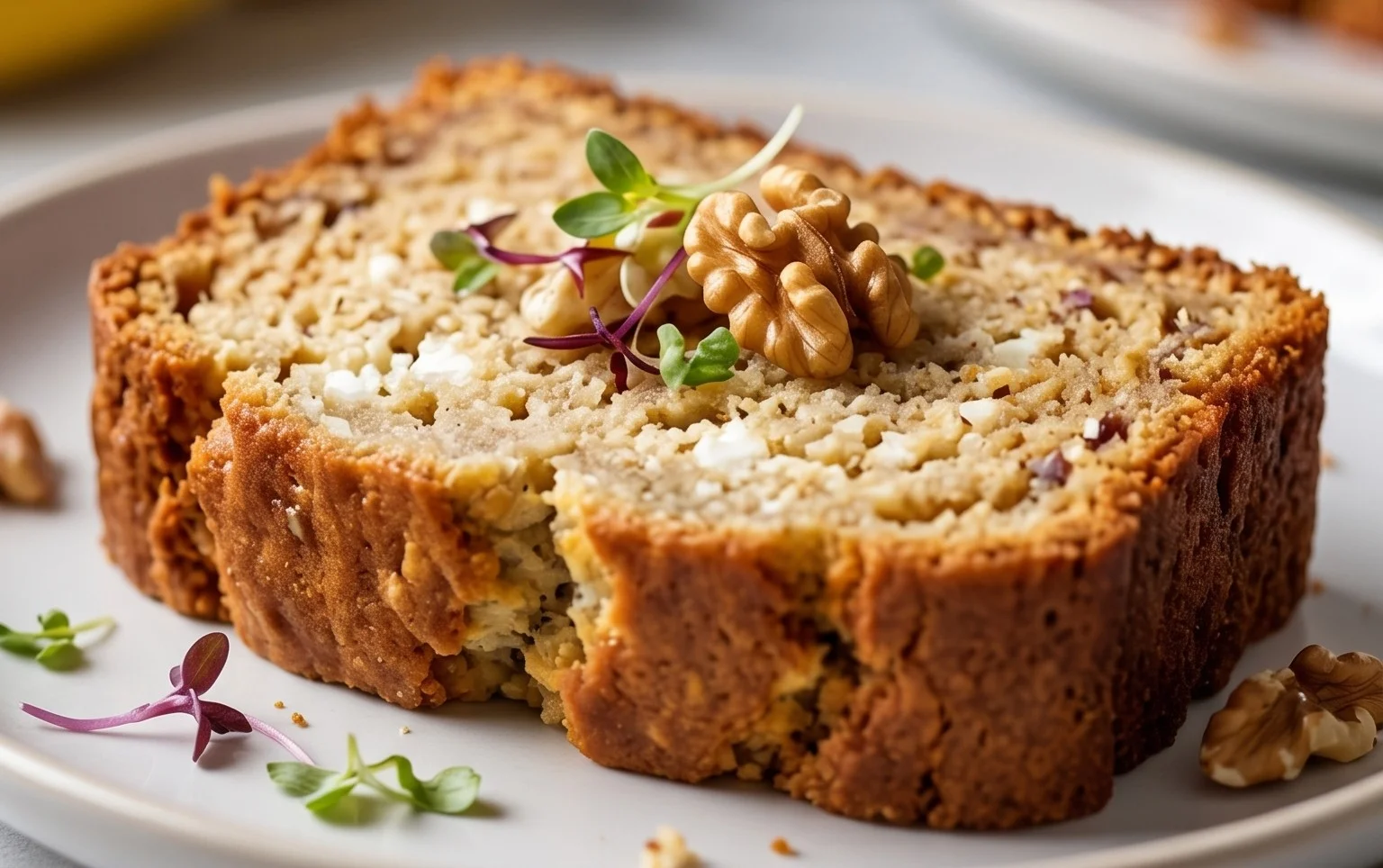 Cottage Cheese Banana Bread