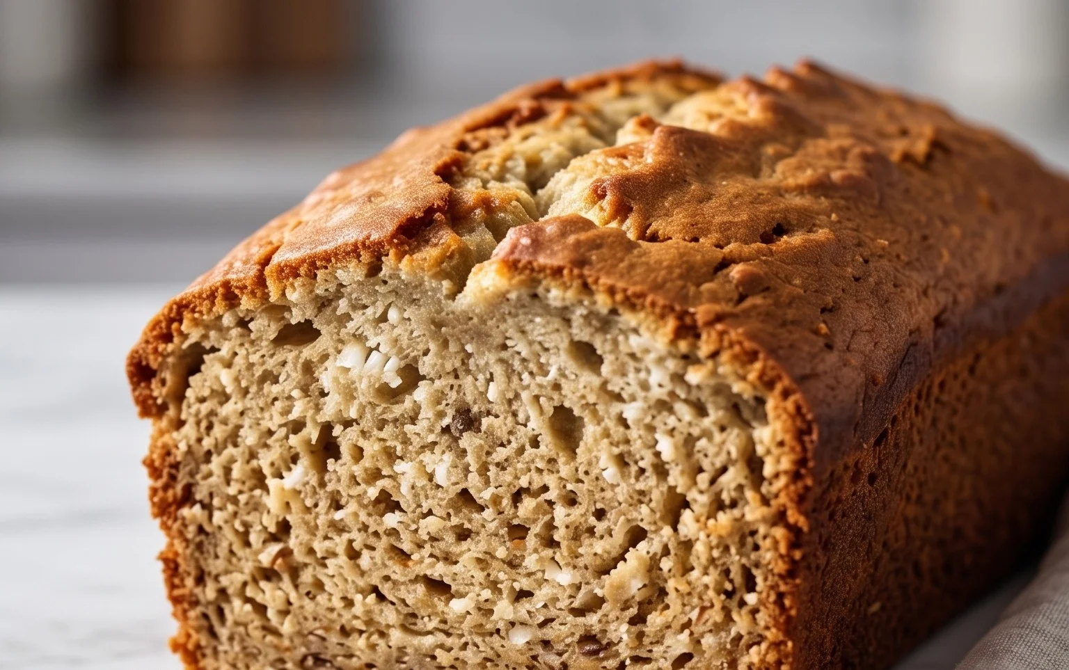 Cottage Cheese Banana Bread