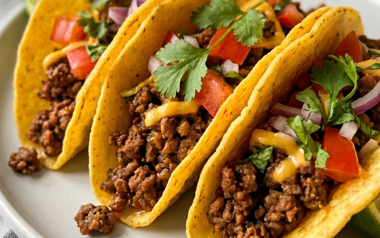 Crispy Ground Beef Tacos