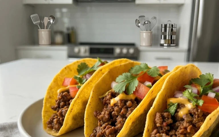 Crispy Ground Beef Tacos