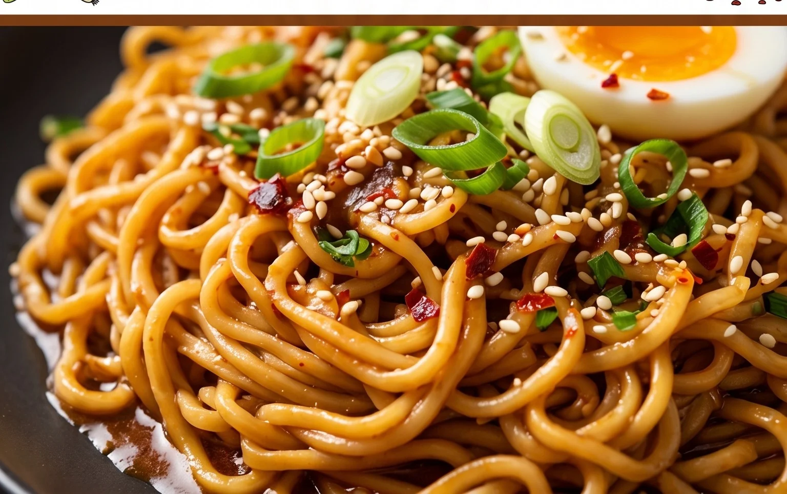 Easy Saucy Ramen Noodles