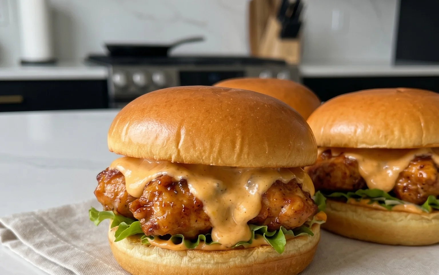 Cheesy Dynamite Chicken Buns