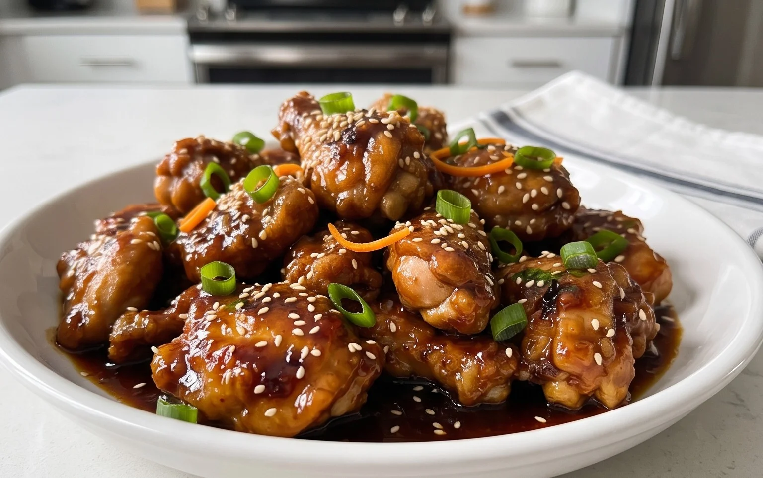 Healthy Sesame Chicken
