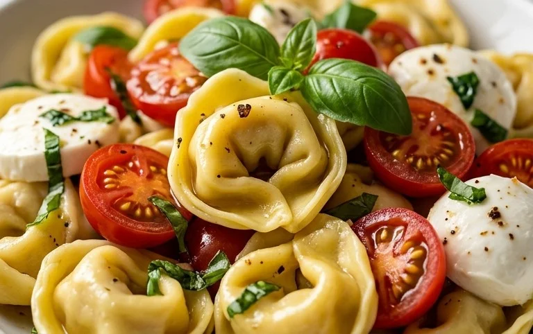 Tortellini Caprese Salad