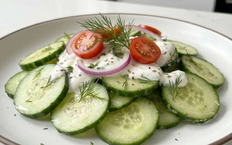 Polish Cucumber Salad