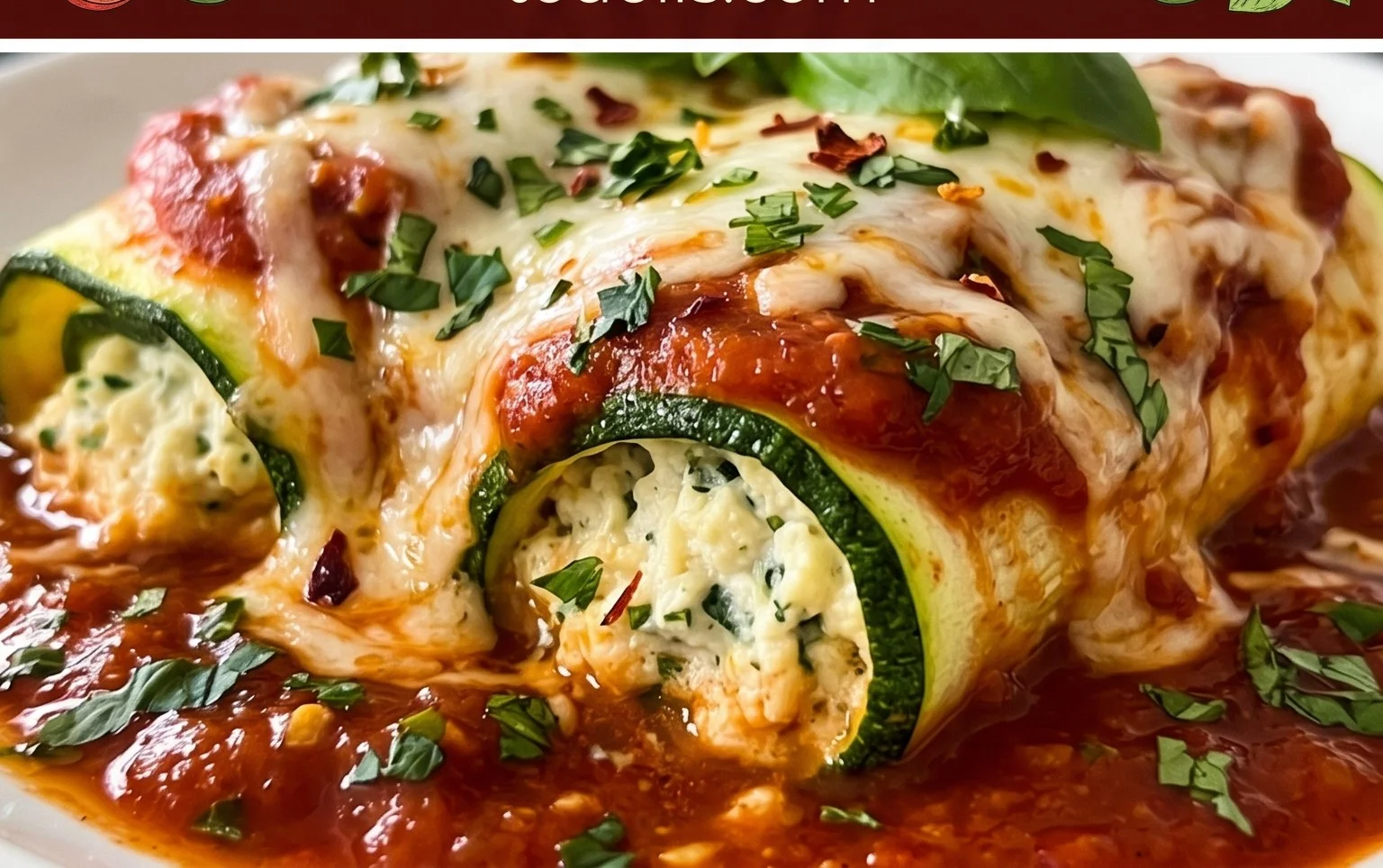 Vegan Zucchini Rollatini