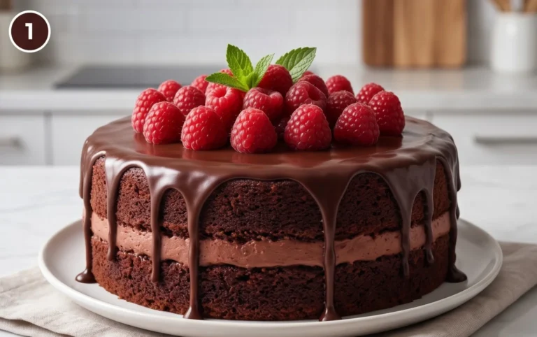 Chocolate Raspberry Cake