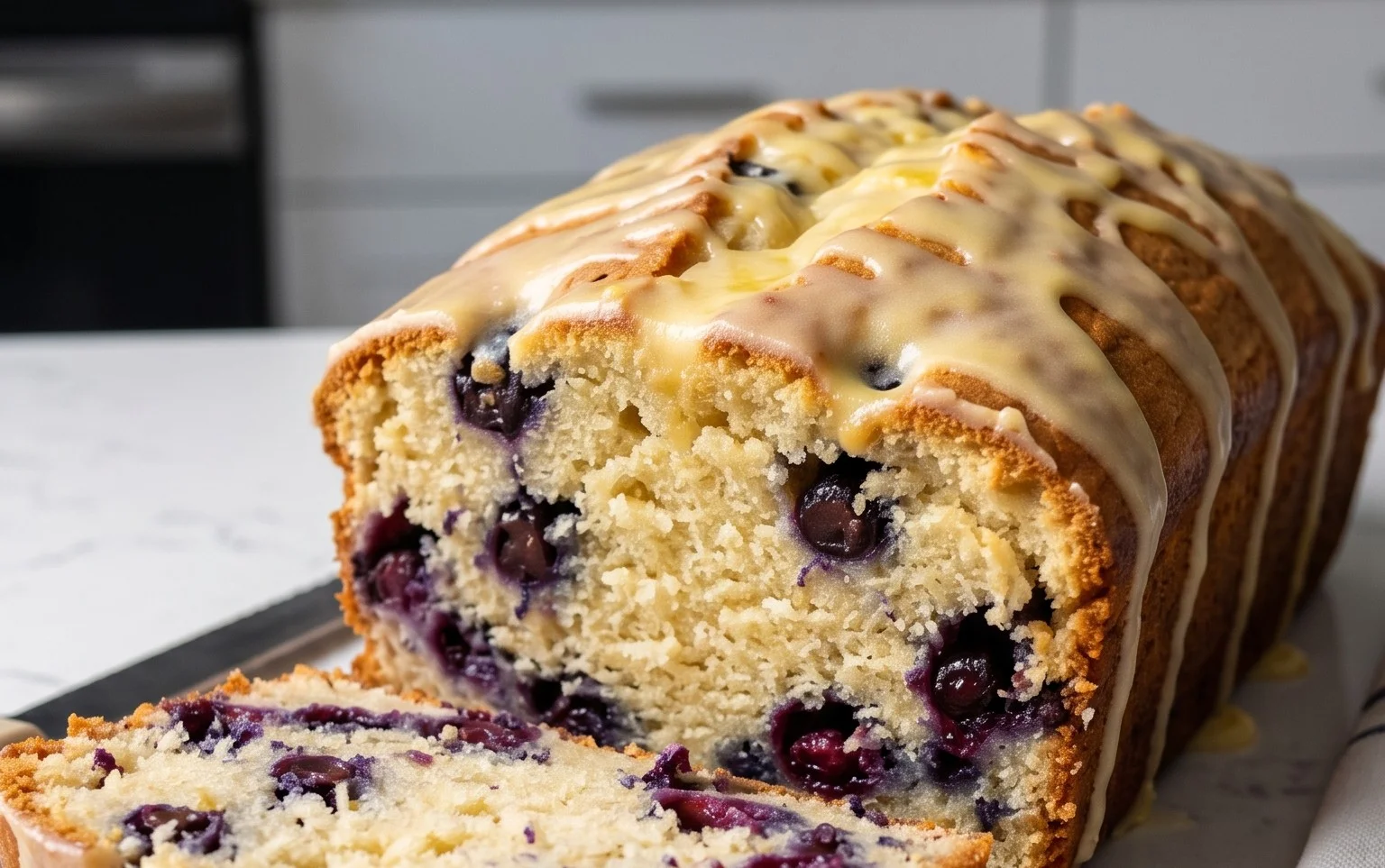 Blueberry and Lemon Loaf