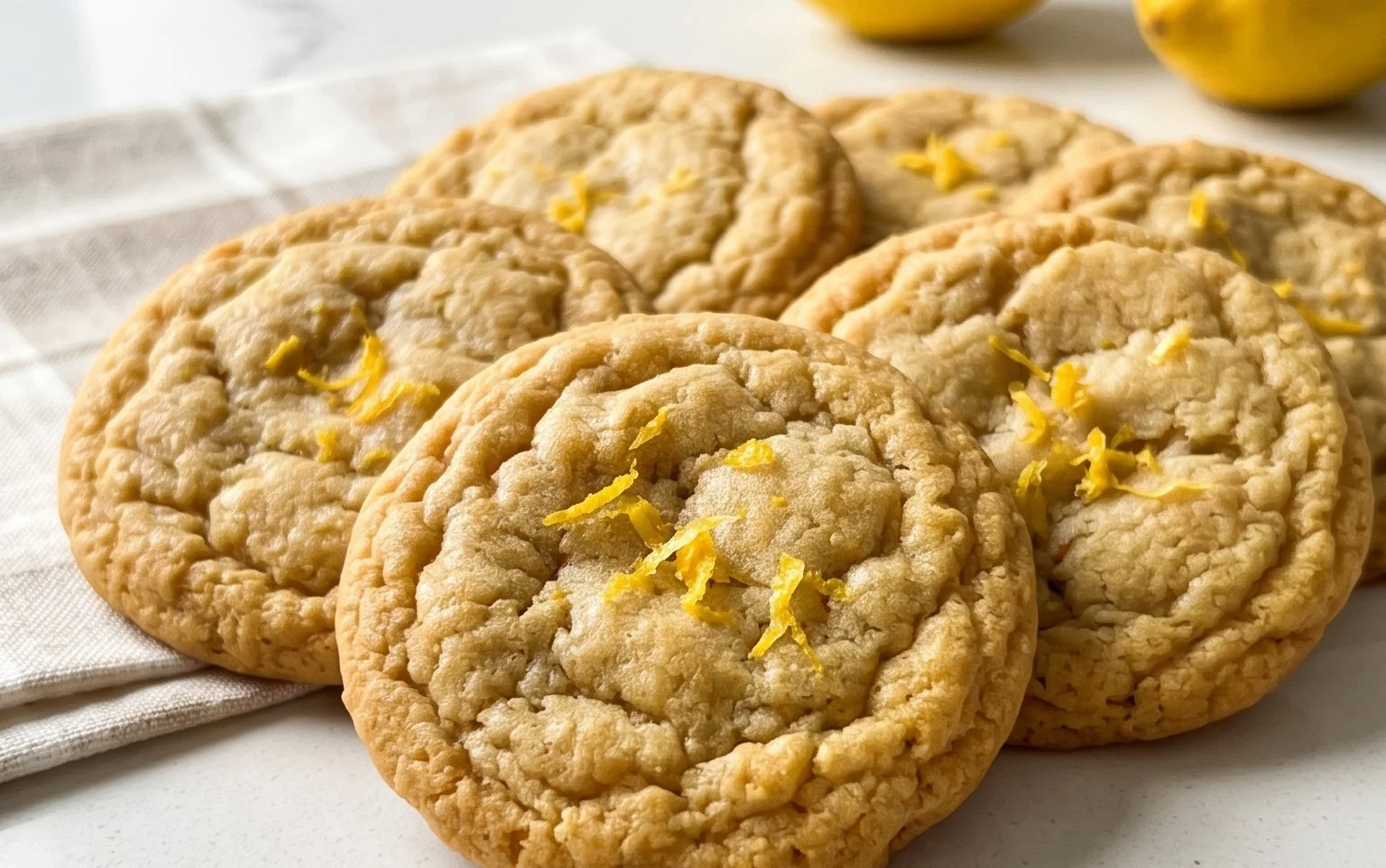 Soft & Chewy Lemon Cookies