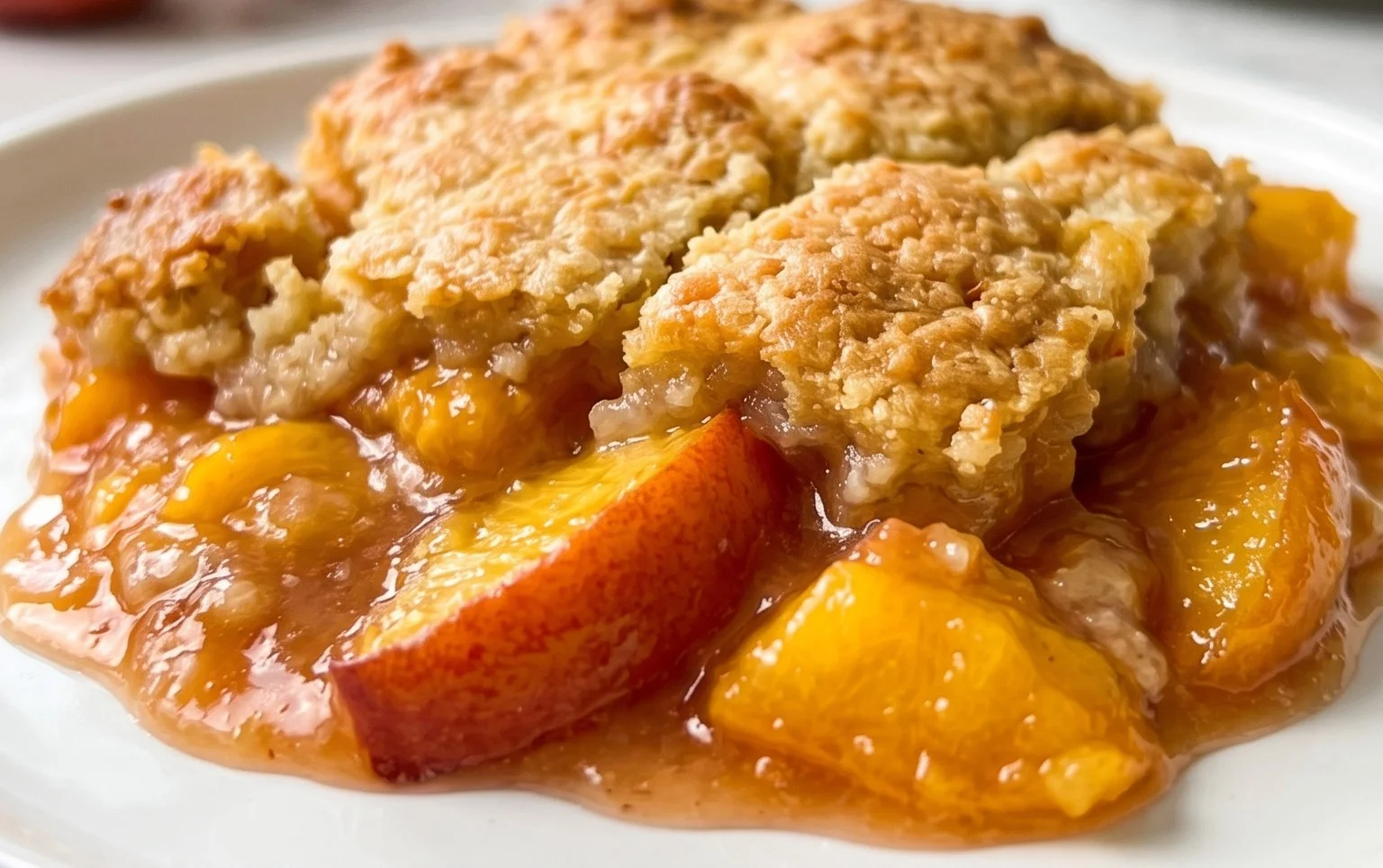 Fresh Peach Cobbler