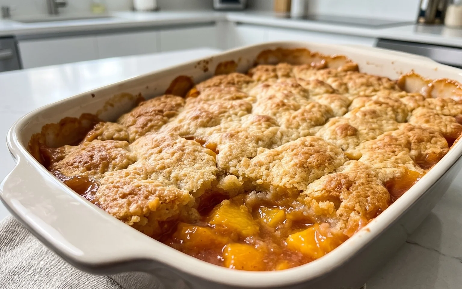 Fresh Peach Cobbler
