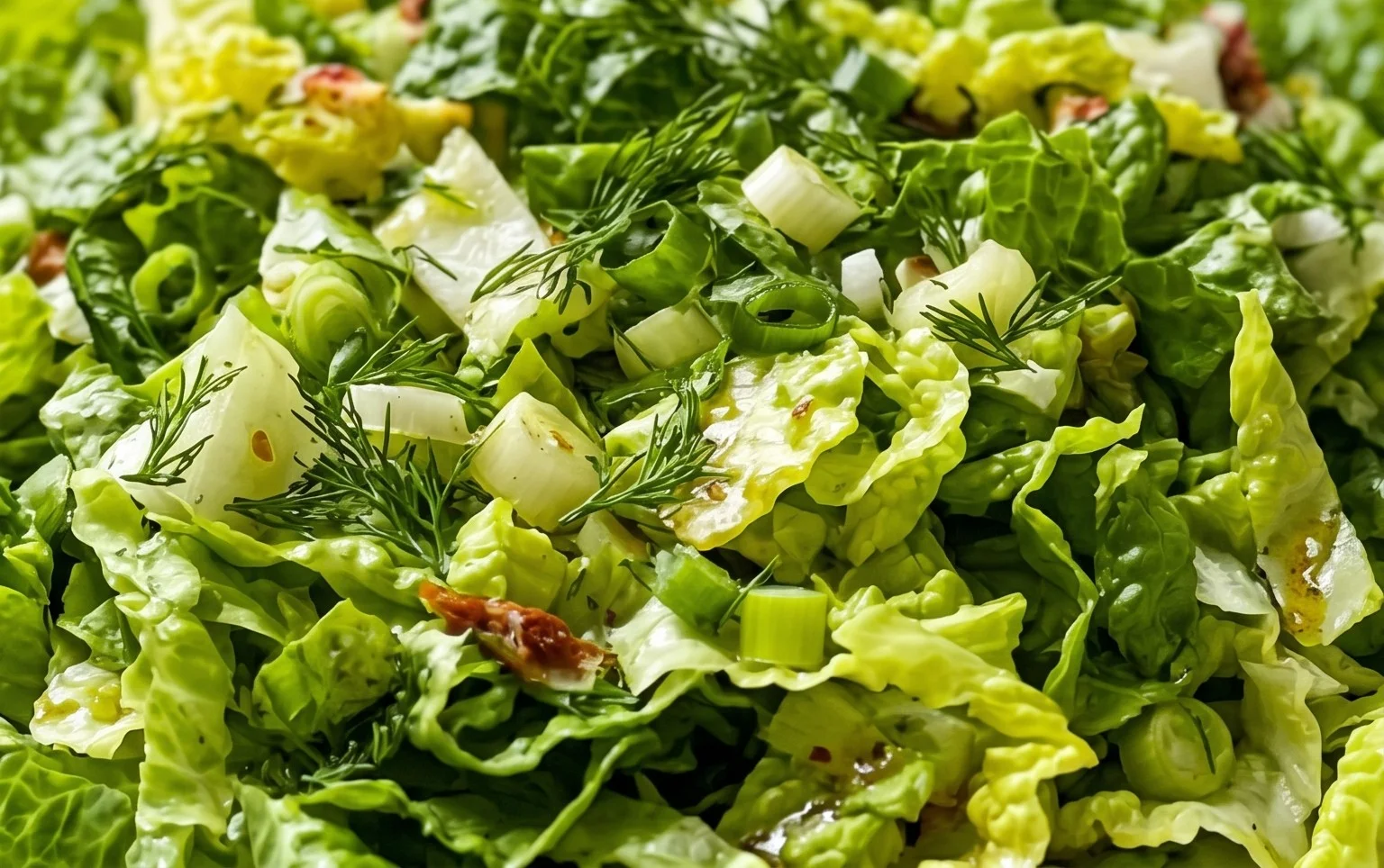 Maroulosalata (Greek Lettuce Salad)